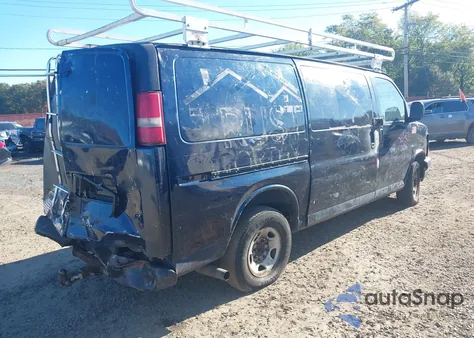2007 Chevrolet Express Work Van from USA, damaged, VIN 1GCGG25V771231296
